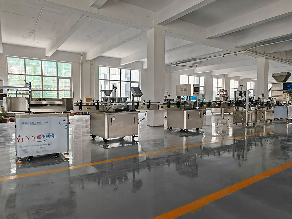 堅果食品廠瓶裝顆粒灌裝線用戶案例,高效自動化升級方案